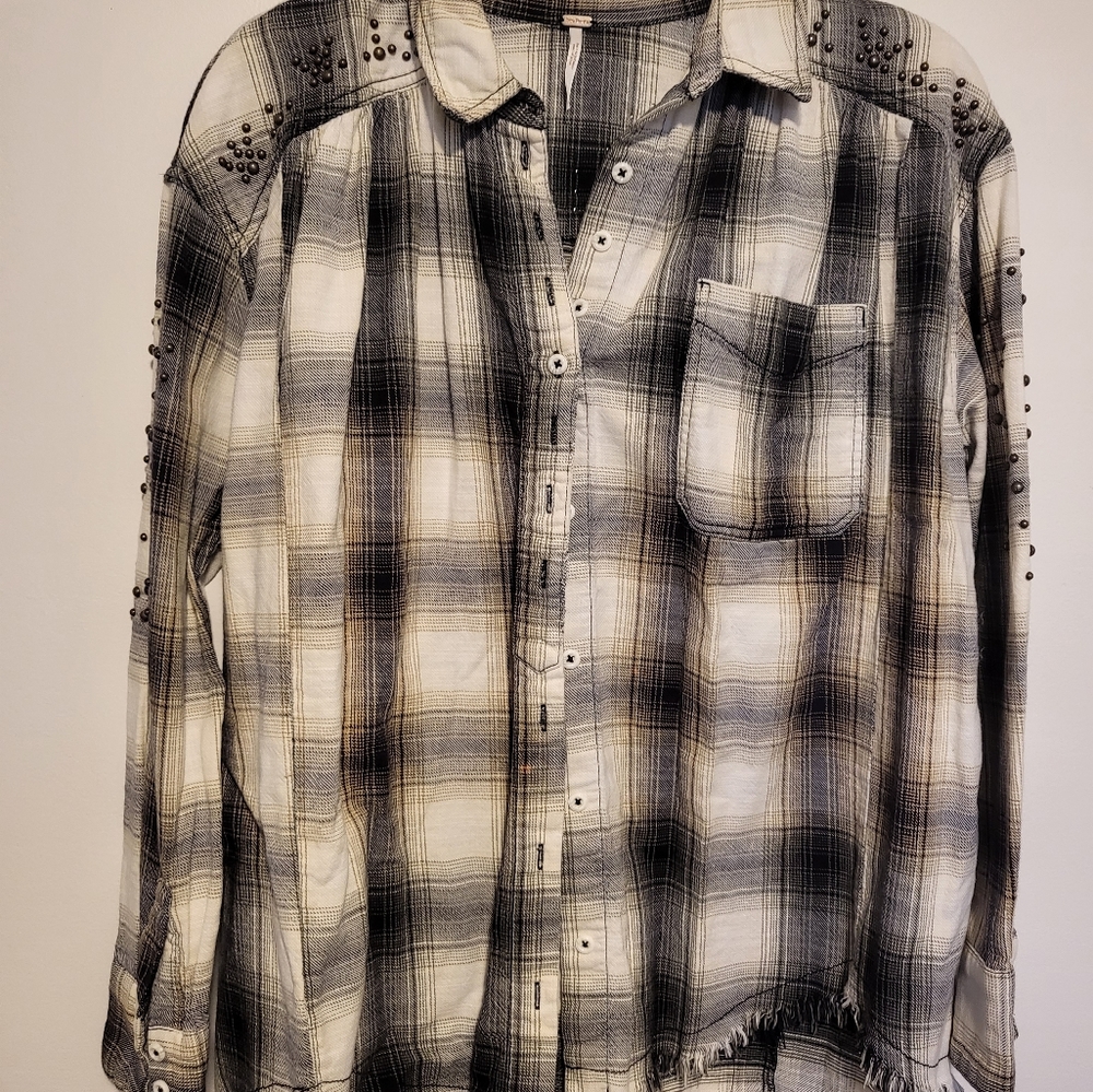 Free People Flannel Shirt